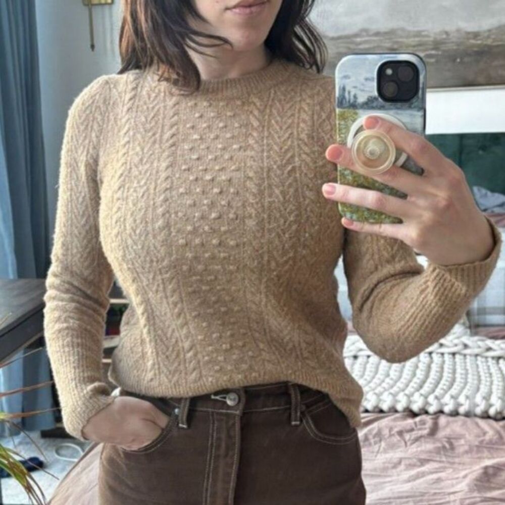 J.Crew Cable Knit Sweater